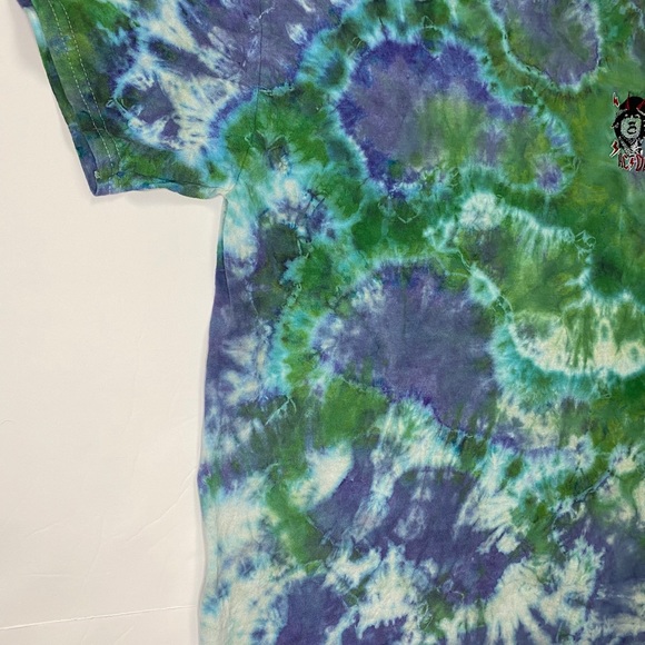 AC/DC Tie Dye Band Tee - Picture 4 of 11